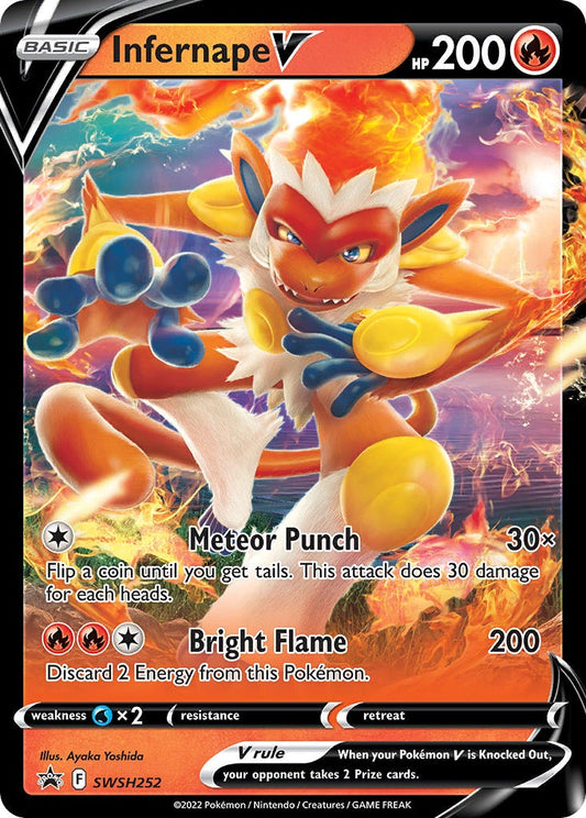 Infernape V SWSH252