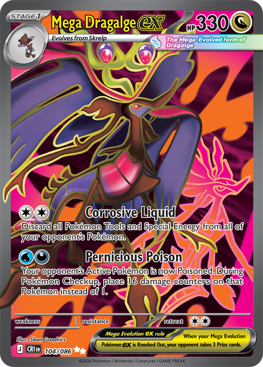 Mega Dragalge ex 104/086