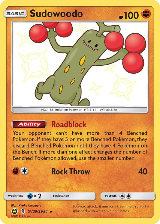 Sudowoodo SV20/SV94