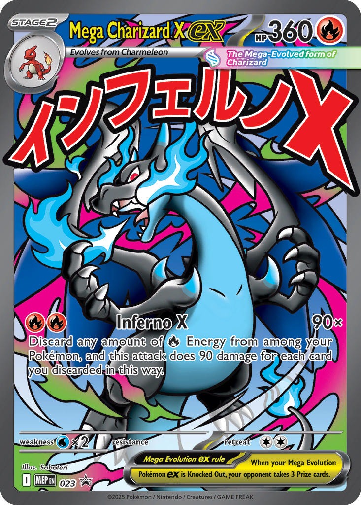 Mega Charizard X ex 023 – Crit Hit