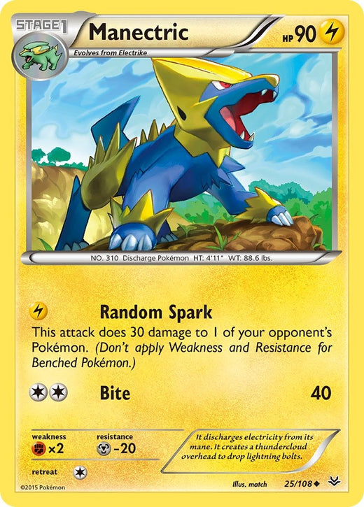 Manectric 25/108