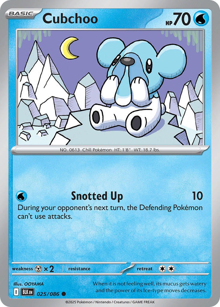 Cubchoo 025/086