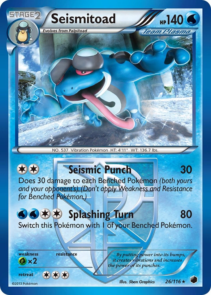 Seismitoad 26/116
