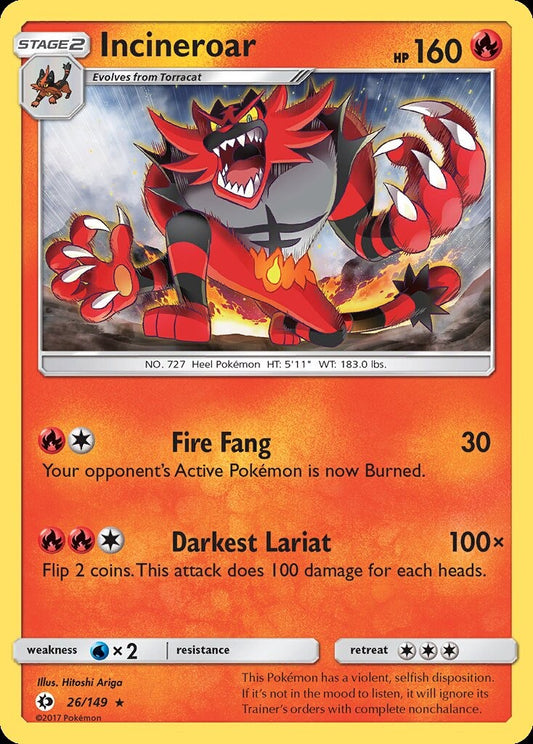 Incineroar 026/149