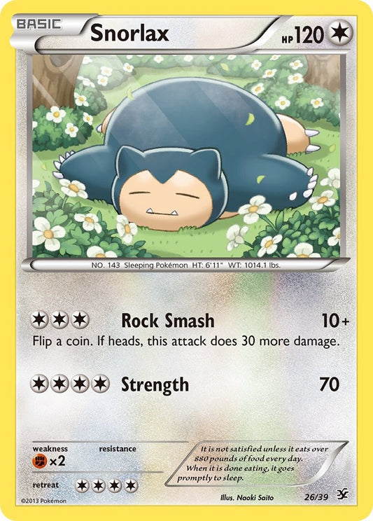 Snorlax 26/39
