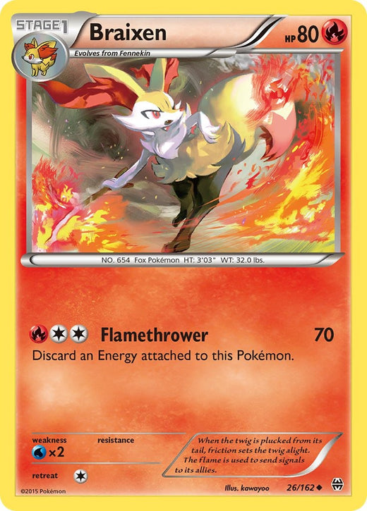 Braixen 26/162