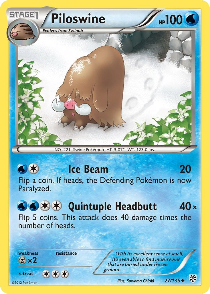Piloswine 27/135