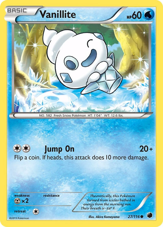 Vanillite 27/116