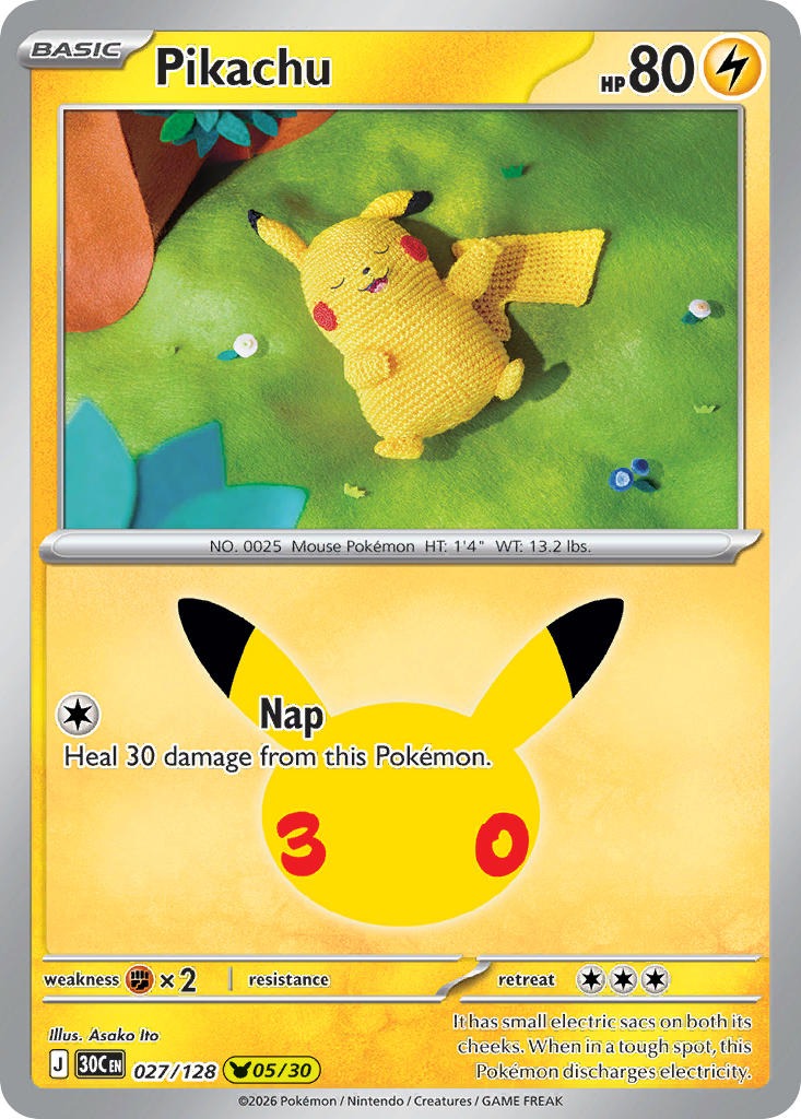 Pikachu 027/128