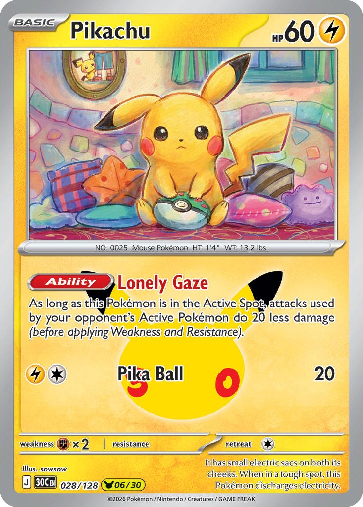 Pikachu 028/128