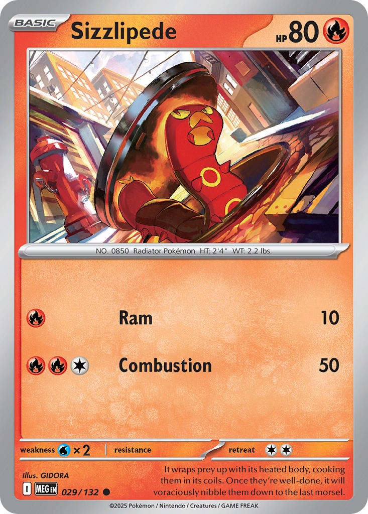 Sizzlipede 029/132