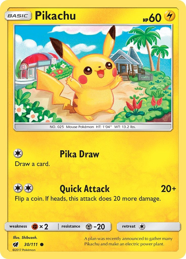 Pikachu 030/111