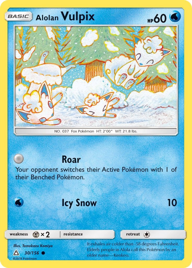 Alolan Vulpix 030/156