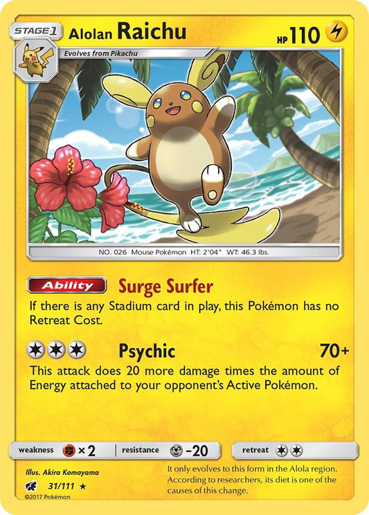 Alolan Raichu 031/111