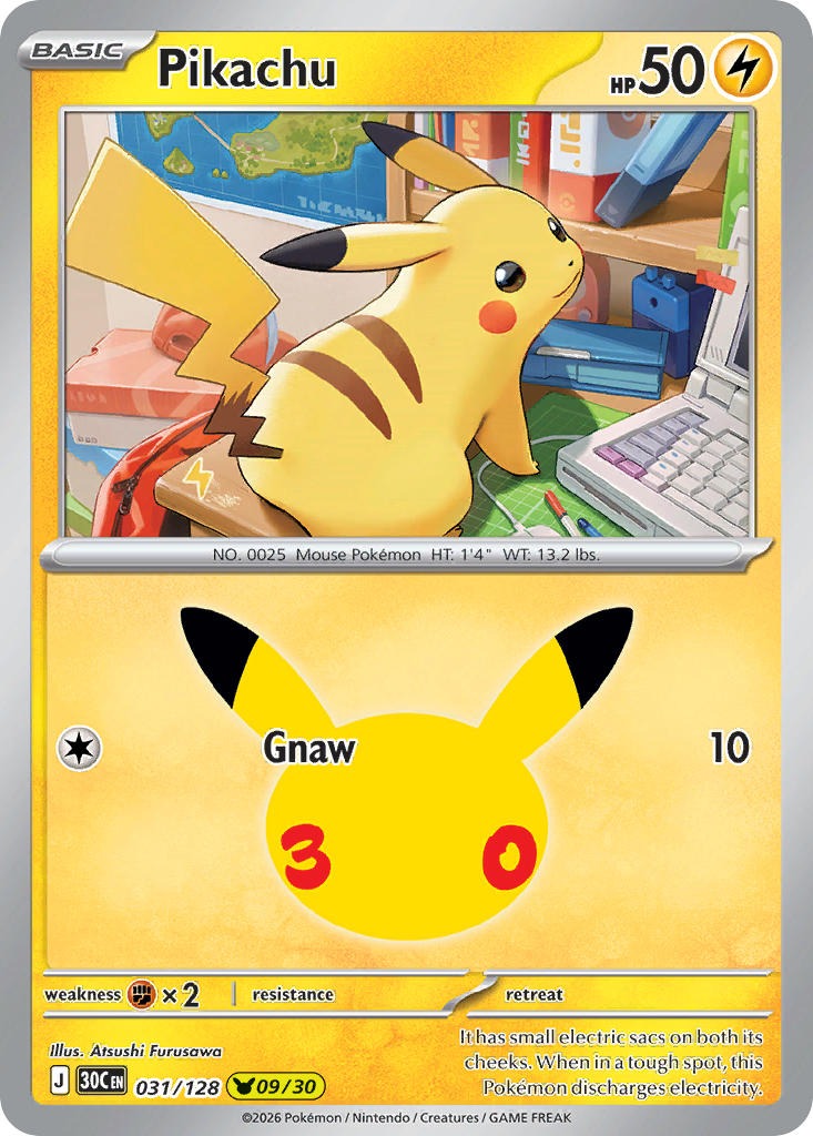 Pikachu 031/128
