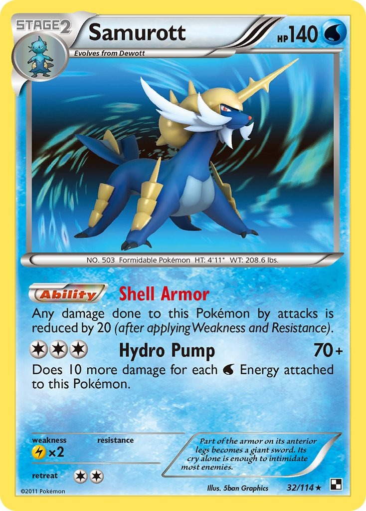 Samurott 32/114