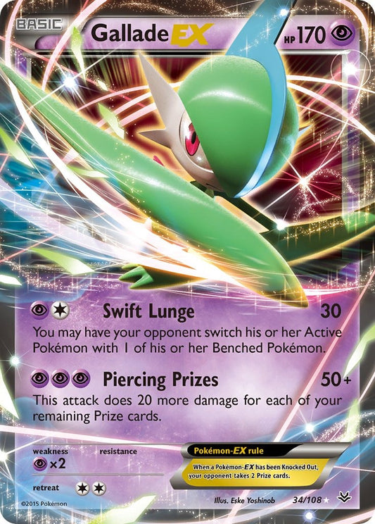 Gallade EX 34/108