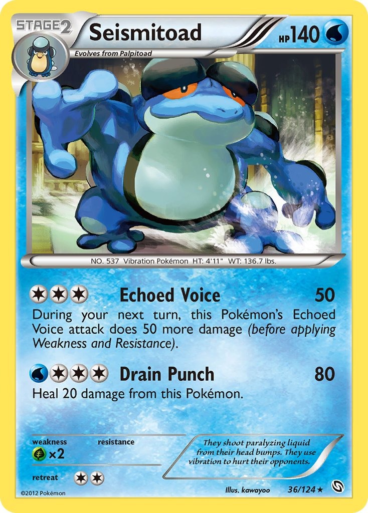 Seismitoad 36/124