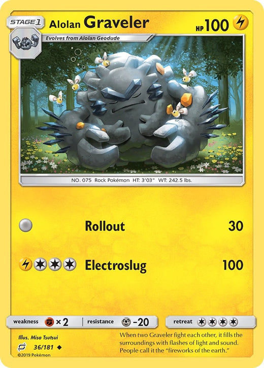 Alolan Graveler 036/181