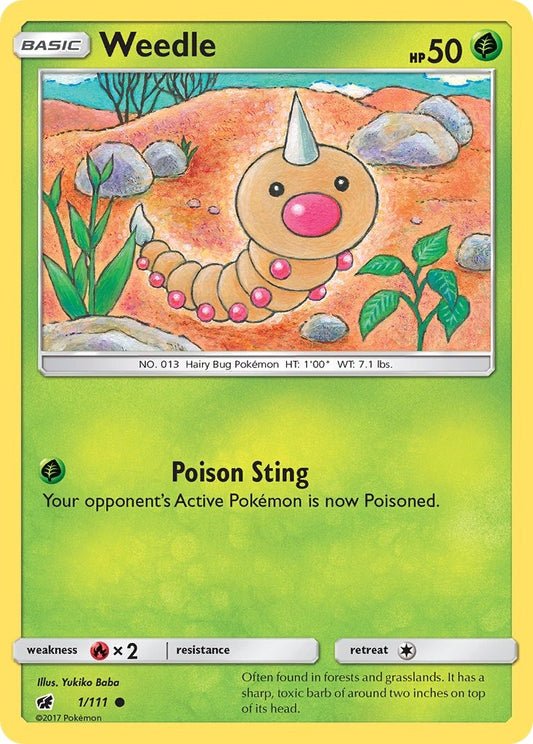 Weedle 001/111