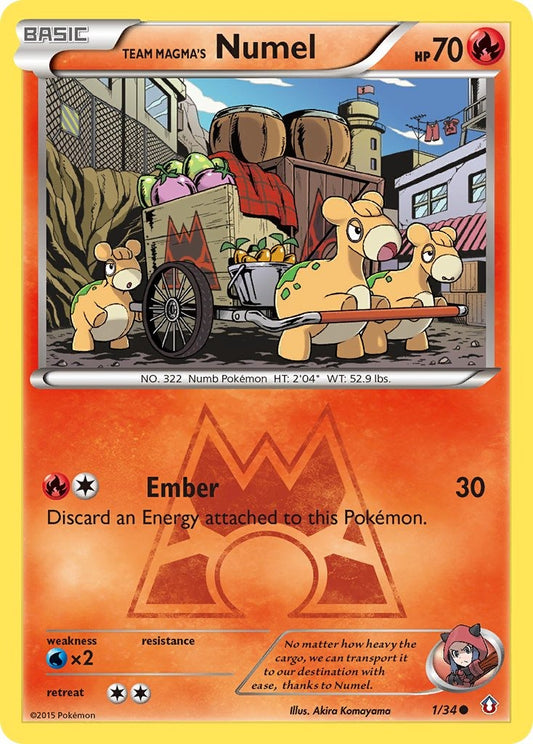 Team Magma's Numel 1/34