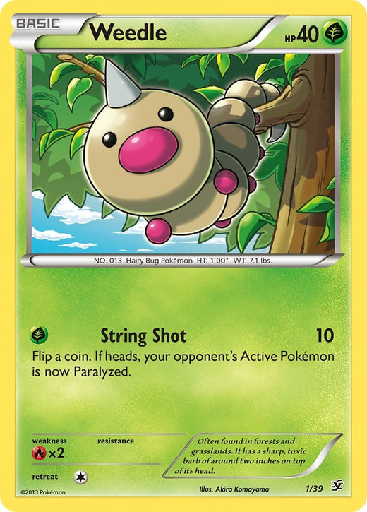 Weedle 1/39