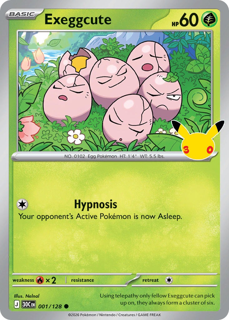 Exeggcute 001/128