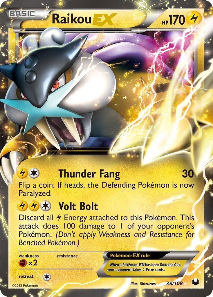 Raikou EX 38/108