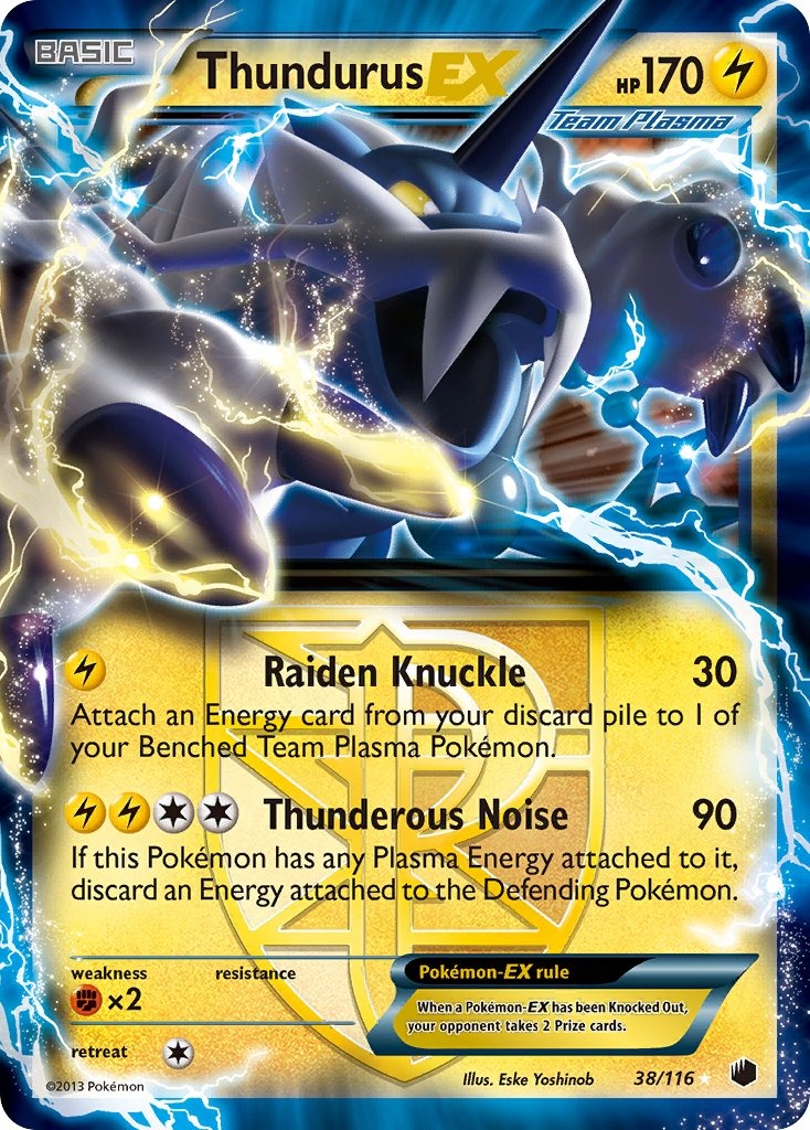 Thundurus EX 38/116