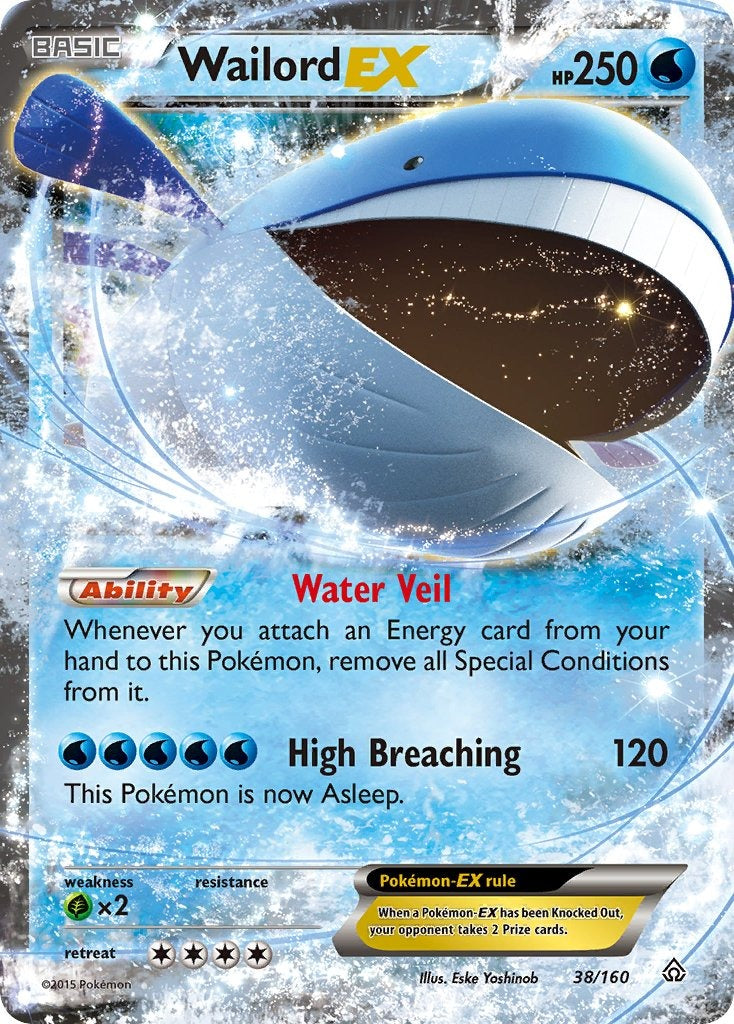 Wailord EX 38/160
