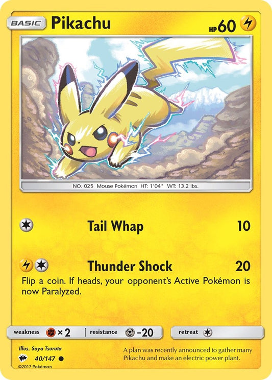 Pikachu 040/147