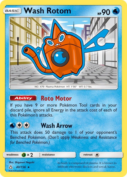 Wash Rotom 040/156