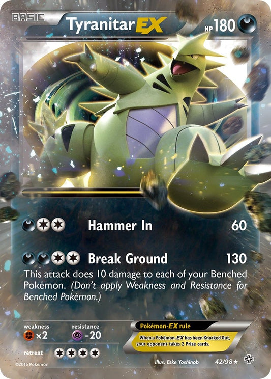 Tyranitar EX 42/98