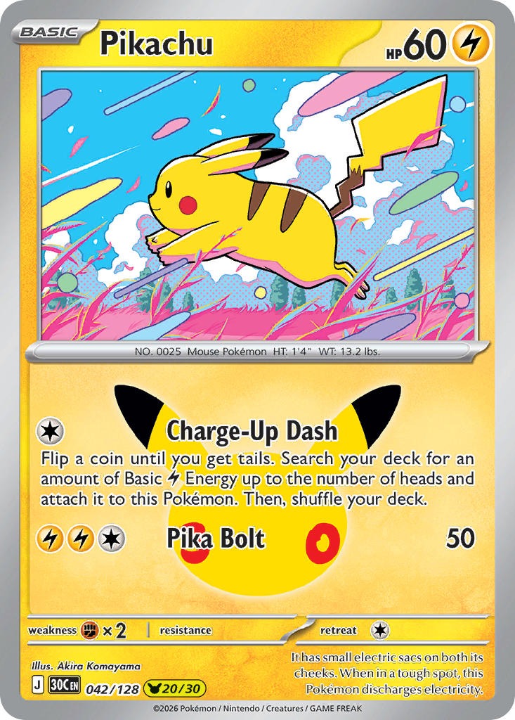 Pikachu 042/128