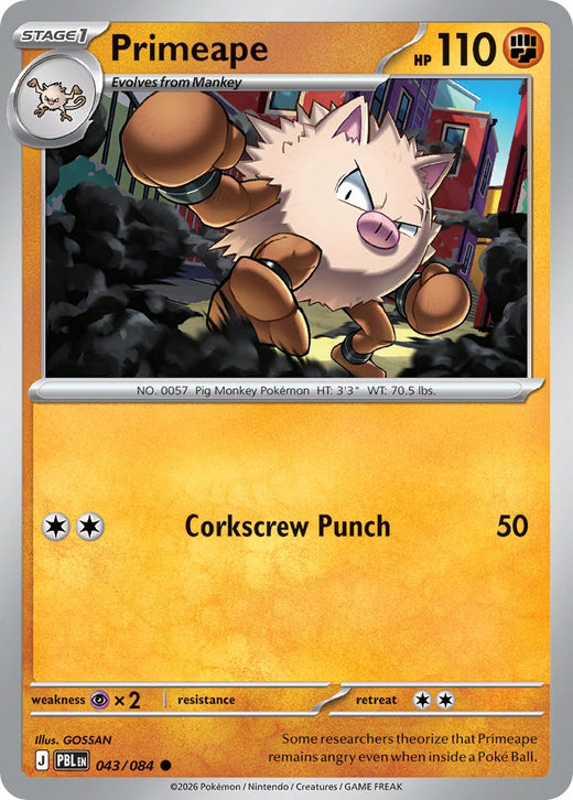 Primeape 043/84