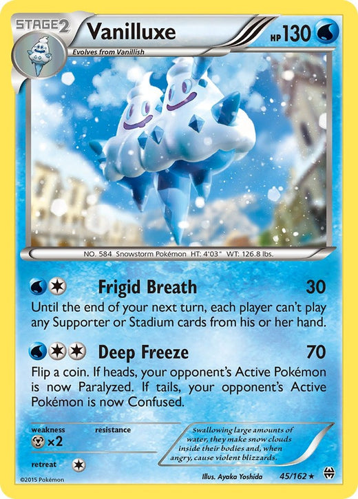 Vanilluxe 45/162