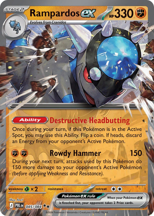 Rampardos ex 045/84