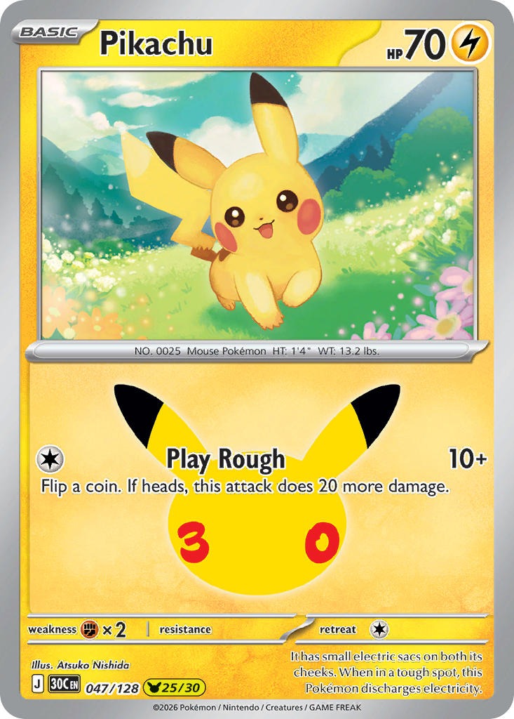 Pikachu 047/128