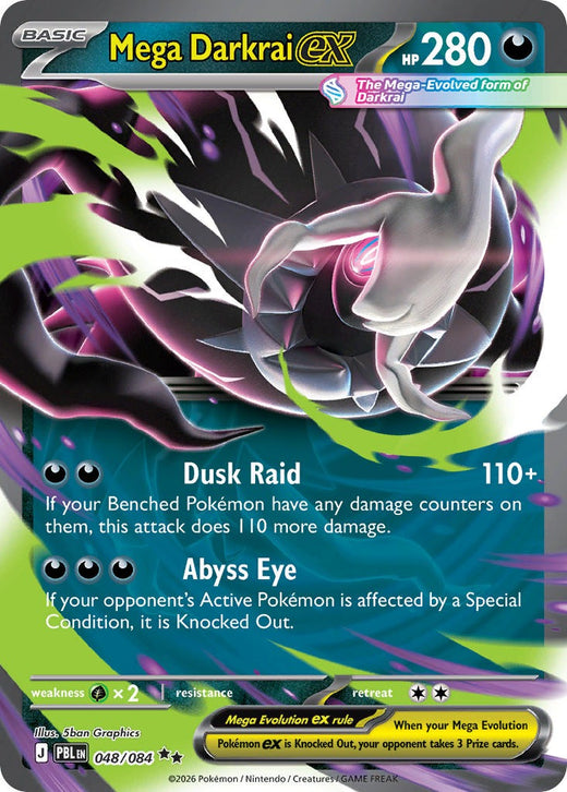 Mega Darkrai ex 048/84