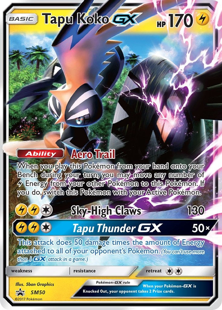 Tapu Koko GX SM50