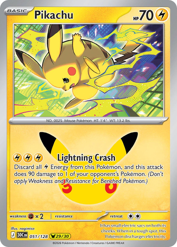 Pikachu 051/128