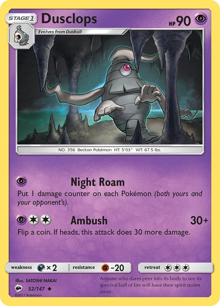 Dusclops 052/147