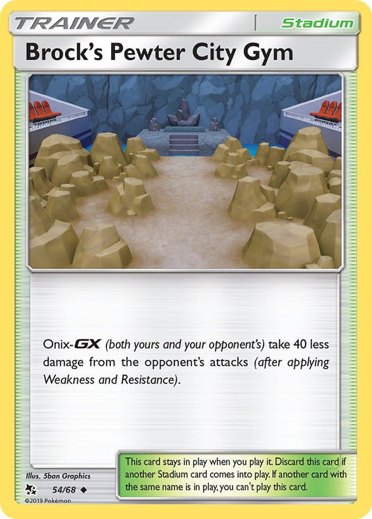 Brock’s Pewter City Gym 054/068
