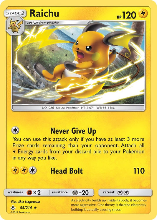Raichu 055/214