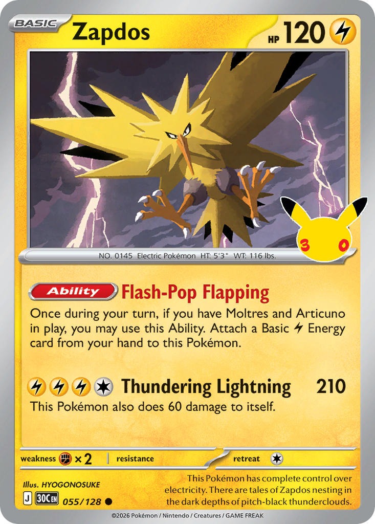 Zapdos 055/128