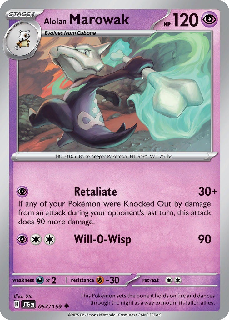 Alolan Marowak 057/159
