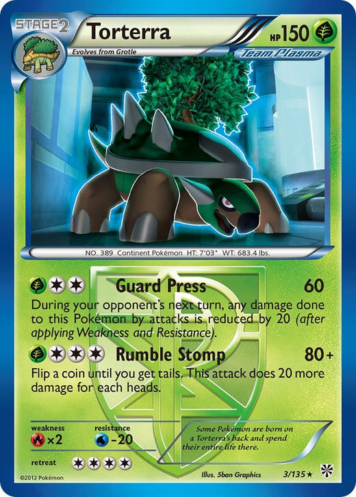 Torterra 3/135