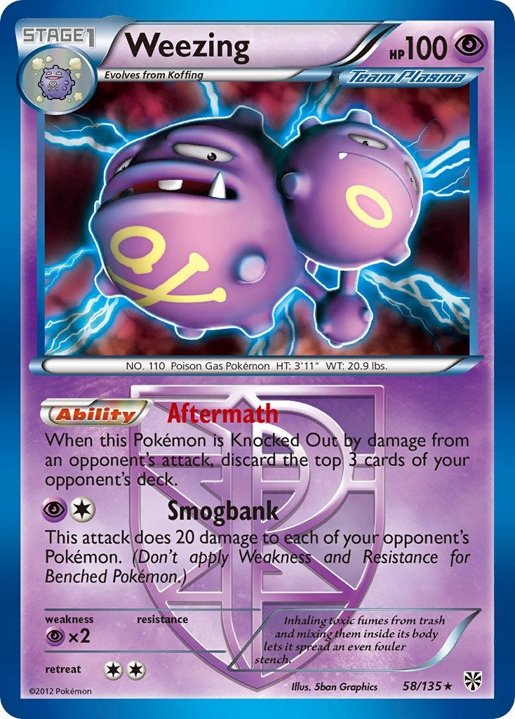 Weezing 58/135