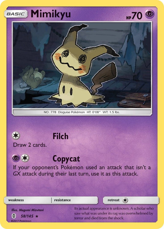 Mimikyu 058/145