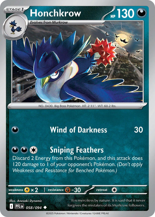 Honchkrow 058/094